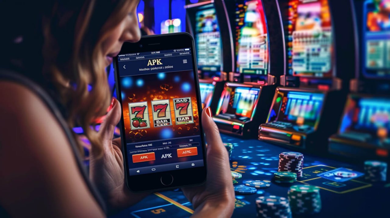 Interface aplikasi 77 lucky di perangkat Android dengan tampilan menu utama dan opsi permainan